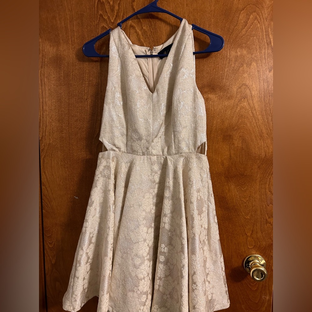 Women’s cream dress